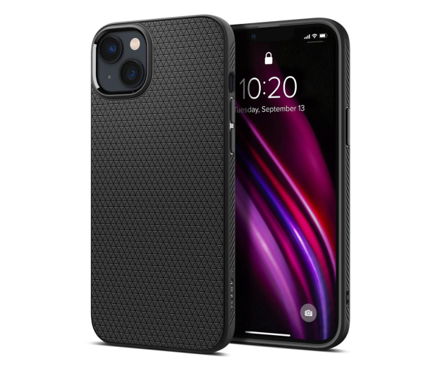 SPIGEN Liquid Air do iPhone 14 matt czarny - 1070181 - zdjęcie
